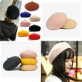 thumbnail image 4 of Magik Beanie Beret Winter Warmer French Artist Hats Ski Caps 95% Wool Solid Color, 4 of 4