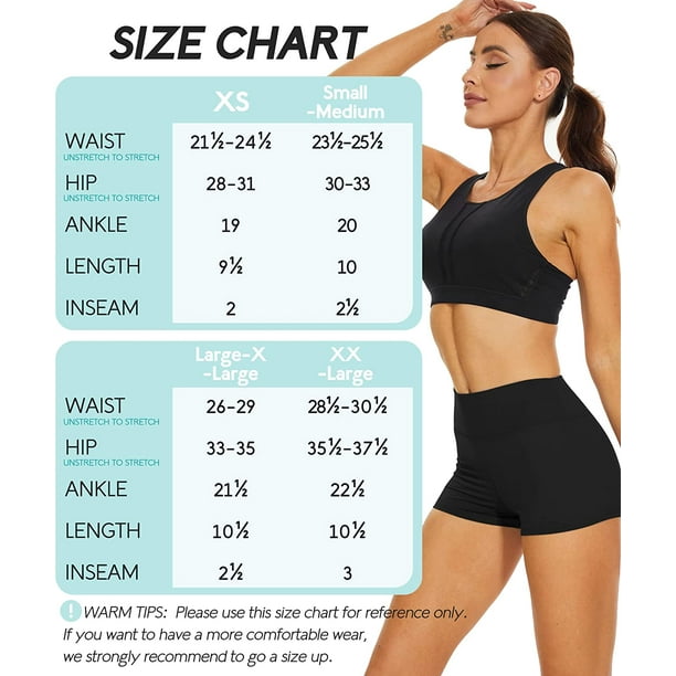 Workout Yoga Shorts for Women, 3 Inches High Waisted Soft Spandex Biker Shorts  Women Dance Volleyball Booty Shorts 