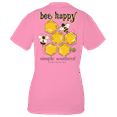 thumbnail image 2 of SALE Simply Southern Preppy Bee Happy T-Shirt, 2 of 4