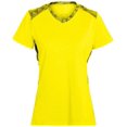 thumbnail image 3 of Ladies Vigorous Jersey M Power Yellow/Power Yellow/Black Print, 3 of 4