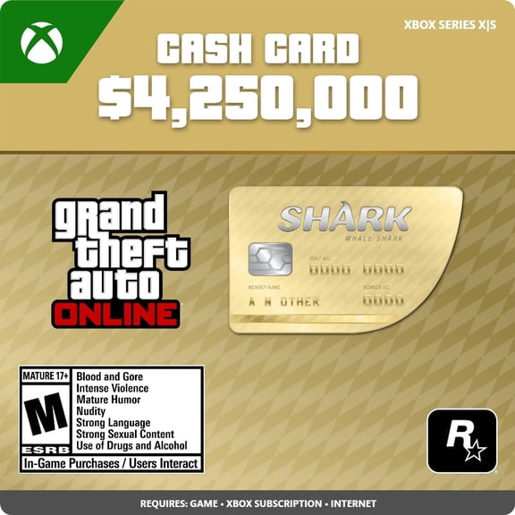 GTA Online: Whale Shark Cash Card - Xbox Series X|S [Digital]