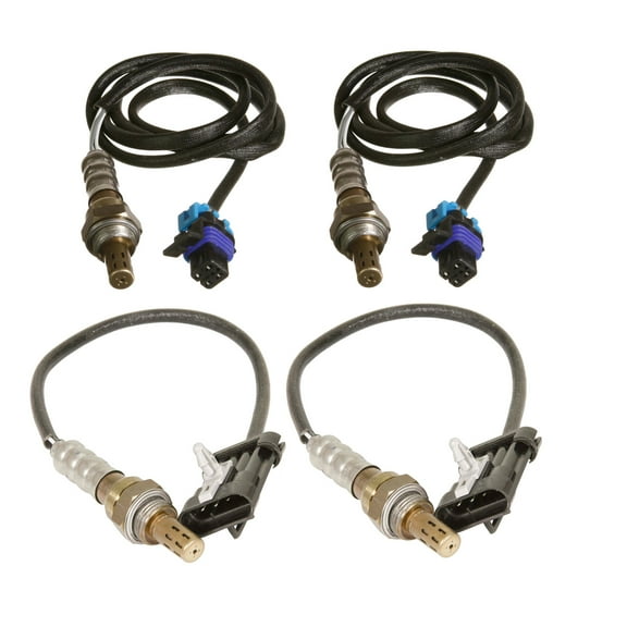 Maxfavor 4Pcs O2 Oxygen Sensor for Chevrolet Corvette V8 5.7L 2003-1997 Upstream   Downstream