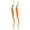 Orange(5pcs), variant on 10 PCS Fuzzy Worm Cat Toy,Colorful Cat Worm Toy Refills,Interactive Cats Toys for Indoor Cats, Cats Wand Attachments Replacements for Cats Kitten(Orange)