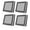 Gray, variant on Outdoor Patio Cushion Covers 2 Pack White Vintage Patio Chair Cushion Covers with Ties and Zipper Abstract Art Black Greek Key Waterproof Outdoor Seat Cushion Covers for Patio Furniture 20"x18"