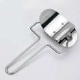 thumbnail image 2 of Acier Inoxydable Deux Tailles Dumpling Peau Wrappers cutter Dumpling Maker Noodle Treillis Rouleau Coupe Gadgets de Cuisine, 2 of 9