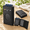 Black210, variant on Brown212 Leather Trifold Smart Wallet with AirTag Holder, RFID Blocking, Card Slots