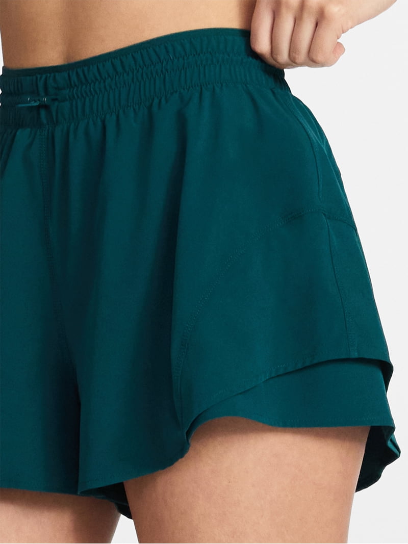 Avia Women's and Women's Plus Flounce Running Shorts, Sizes XS-4X