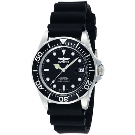 Invicta Men s Men Automatic Pro Diver S2 9110 Black Rubber Automatic Watch