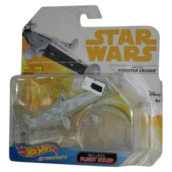 Star Wars Hot Wheels Imperial Arrestor Cruiser (2017) Mattel Starships Toy Vehicle - (Damaged Packaging)