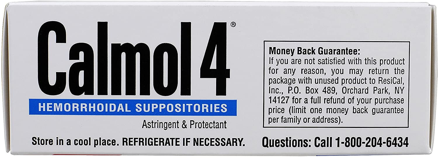 4 Pack - Hemorrhoidal Suppositories 24 Each
