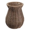 thumbnail image 1 of Pastoral Style Decorative Vase Rustic Imitation Rattan Woven Vase for Home, 1 of 3