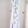 thumbnail image 4 of Bearachild 2 piezas cortinas Tieback decoración de moda cortina banda borla Holdback Correa Tie Backs accesorio hogar sala de estar Hotel Sombras de ventana Azul Bearachild HA067897-03, 4 of 6