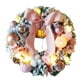 thumbnail image 5 of 30cm Christmas Snow Wreath Artificial Navidad Door Hanging Wreath Bow Tie Festive Exquisite Realistic Wreath Holiday Decor, 5 of 5