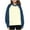 Navy, variant on Boys And Girls Sweatshirt Crew Neck Hoodies Mid Size Children's Color Blocked Pullover Tops Hooded Sports Jackets