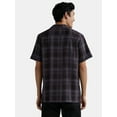 thumbnail image 3 of George Men's & Big Men's Microfiber Button Up Shirt with Short Sleeves, Sizes S-3XL, 3 of 5