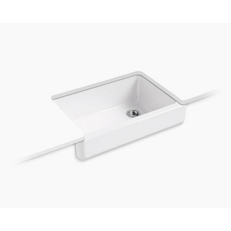 MR Direct Cast Iron 33'' x 22'' Farmhouse Kitchen Sink