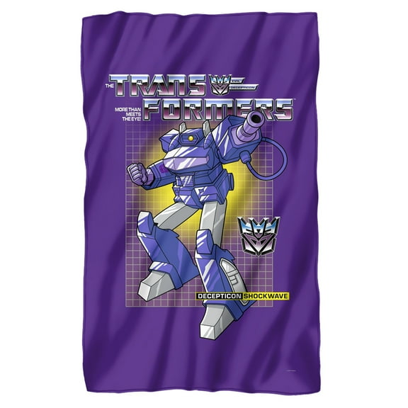 Transformers Shockwave Fleece Blanket 36' x 58'