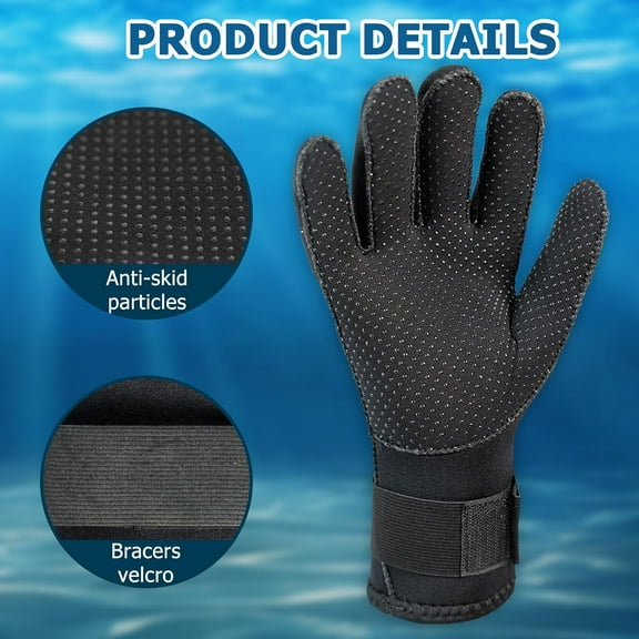 3mm Neoprene Gloves and Socks - Thermal Diving Gloves and Socks