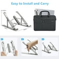 thumbnail image 4 of AGPtek  Folding Laptop Tray Adjustable Portable, 4 of 4