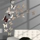 thumbnail image 4 of 12 unids/Set espejo pegatinas de pared efecto 3D mariposas calcomanía de pared arte fiesta decoración boda DIY decoración del hogar pegatinas nevera, 4 of 4
