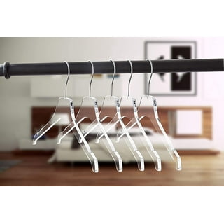 DesignStyles Clear Acrylic Clothes Hangers - 10 Pk - Bed Bath & Beyond -  30074793