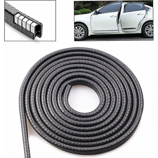 Protectores de borde de puerta resistentes a la intemperie, sellos de moldura en forma de U para una integración perfecta, fácil personalización para una protección personalizada