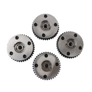 SINOCMP 4PCS Intake & Exhaust Camshaft Adjuster Timing Cam Gear Variable Cam Sprockets 12626160 12626161 12624464 for Cadillac CTS STS ATS SRX XTS G6 V6 3.0L 3.6L Aftermarket Part