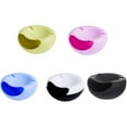 thumbnail image 2 of Fruit Dish Snacks Nut Melon Seeds Bowl Double Layer Plastic Shell Storage Box Cellphone Holder, 2 of 10