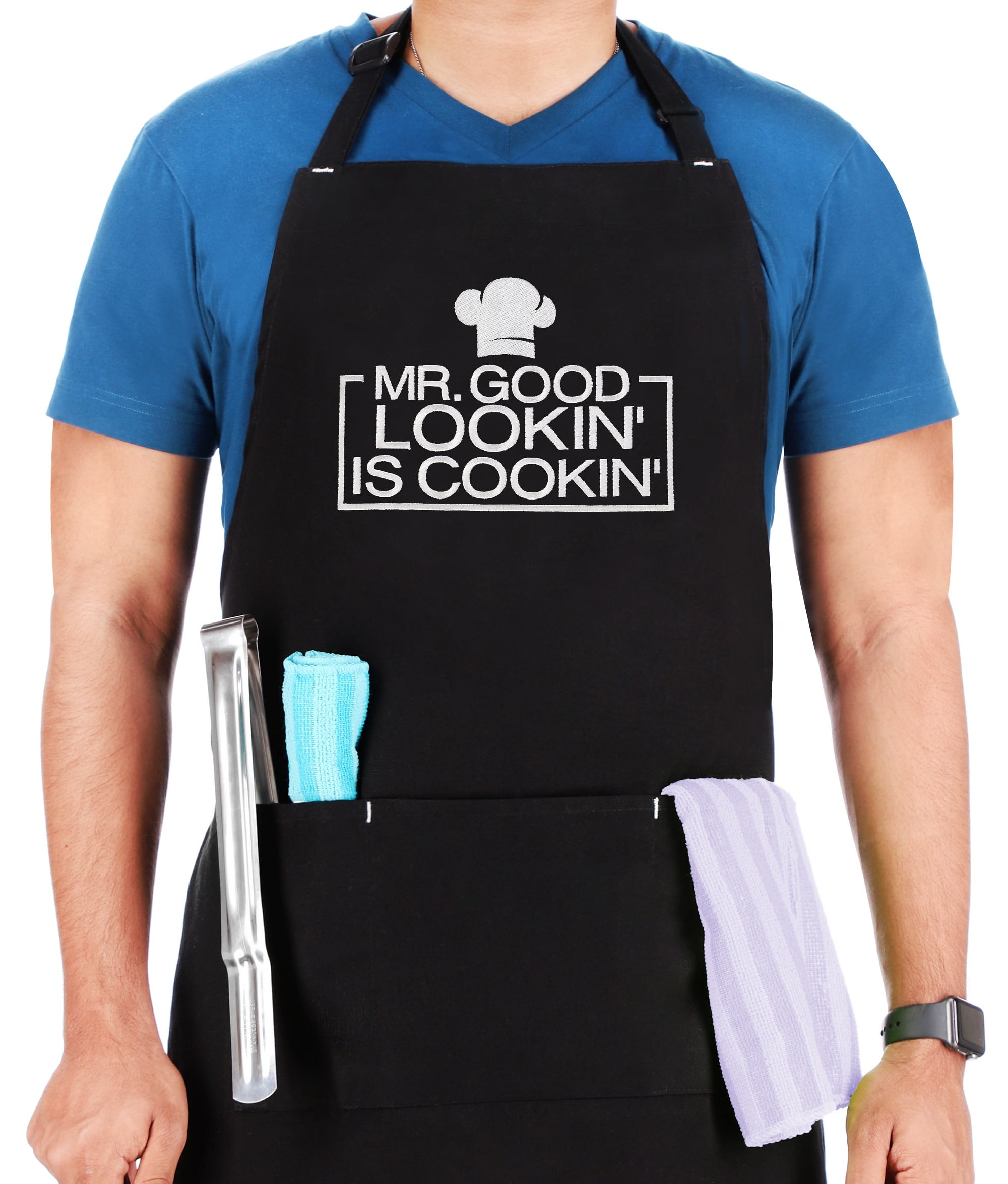 Funny Aprons For Women Are One Size Fits All; This ... Cooking Apron for Women 