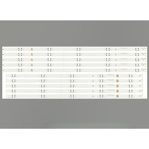 Kit/10pcs LED Backlight Strips For VIZIO 18Y D60-F3 A REV00 50LED 18Y D60-F3 A REV00 50LEDlnnotek FHB 60inch_D_serise_A/B  3PCM00746A 3PCM00745A