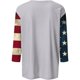 thumbnail image 5 of Camisetas de Manga Corta para las Mujeres Día de la Independencia Patriótica Impresa 3/4 Manga Cuello Redondo, Camiseta Casual para Diarios Y Festivales, 5 of 5