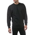thumbnail image 4 of Pro Club Men's Comfort Crew Neck Fleece Pullover Sweater - Black - Large, 4 of 4