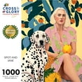 thumbnail image 5 of Cross & Glory - Spot and Jane: Lemon Grove Delight - 1000 Piece Jigsaw Puzzle for Adults | Tropical Artwork Puzzle | Relaxing Puzzle Experience with Dalmatian & Floral Design, 5 of 5