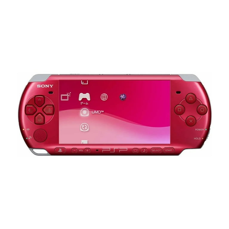 Free Shipping! PlayStation Portable PSP 3000 Red Handheld Gaming Free Shipping! PlayStation Portable PSP 3000 Red Handheld Gaming