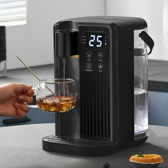 3L Hot Water Dispenser, Fast Heating Countertop Water Boiler Warmer Maker with Child Lock Adjustable Temperature, Hot Water Electric Kettle Water for Tea