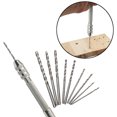 thumbnail image 4 of Mini Micro Aluminum Hand Drill With Keyless Chuck +10pc Twist Drill Bit Rotary, 4 of 8