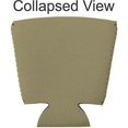 thumbnail image 2 of Blank Neoprene Party Cup Coolie (2 Pack, Khaki), 2 of 6