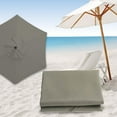 thumbnail image 6 of Outdoor Awning Canopy Accessory 9ft/10ft Offset Hanging Sun Shades Cover Parasol 2.7M 8 Ribs, 6 of 8
