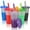 5pcs-32oz-2, variant on 5 pcs Color Changing Cups Tumblers with Lids Straws Reusable Bulk Tumblers Plastic Cold Cups for Adults Kids 32oz Tumbler