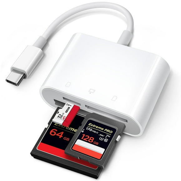 Lector de tarjetas SD USB C ChiaOpio para iPhone 15/iPad/Mac