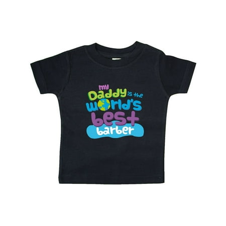 

Inktastic World’s Best Barber Daddy Gift Baby Boy or Baby Girl T-Shirt