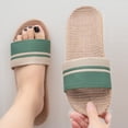 thumbnail image 5 of Women Slippers Fashionable And Minimalist New Linen Lovers Lightweight Comfortable And Non Slip Beach Shoes In Summer, 5 of 5