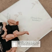 Simmons Beautyrest Beautysleep Slumbertime Naturally Kids 5.5 Waterproof Crib/Toddler Bed Firm Tight Top