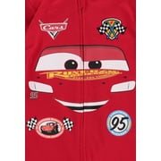 Disney Cars Toddler Boys Lightning McQueen Costume Coverall 3T Red