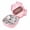 Pink, variant on Aespoir Lunch Box, Toddler Lunch Box, Leak-Proof, Four-Sided Clasp for School,Camping,Travel, 7.5x7.5x3 In,Pink