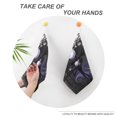 thumbnail image 4 of Toallas de mano de Pesadilla antes de Navidad para baño, toallas de algodón suaves y absorbentes para spa, baño, gimnasio, cocina, juego de toallas de mano decorativas a cuadros, 1 pieza, 4 of 6