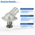 thumbnail image 4 of Ofertas Únicas Conjunto de Carcasa de Termostato de Refrigerante de Aluminio Mejorado para Chevy Avalanche Colorado Silverado Tahoe para GMC Yukon para SIERRA Savana Envoy y Más 131-160 89018168 9022, 4 of 7