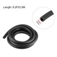 thumbnail image 2 of Uxcell Gas Fuel Line Hose Tube, 19mm(3/4") ID x 25mm(63/64") OD 8.2Ft/2.5M Petrol Water Hose Engine Pipe 10mm(25/64") ID x 16mm(5/8") OD, 2 of 5