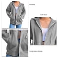 thumbnail image 4 of Sudadera con capucha para mujer sudadera con capucha para mujer sudadera con capucha para mujer sudadera con capucha de color puro para mujer Sudadera con capucha para mujer ANGGREK Otros, 4 of 6
