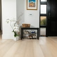 thumbnail image 3 of Danya B. Black Leatherette Entryway Shoe Storage Bench with Black Metal Frame, 3 of 11